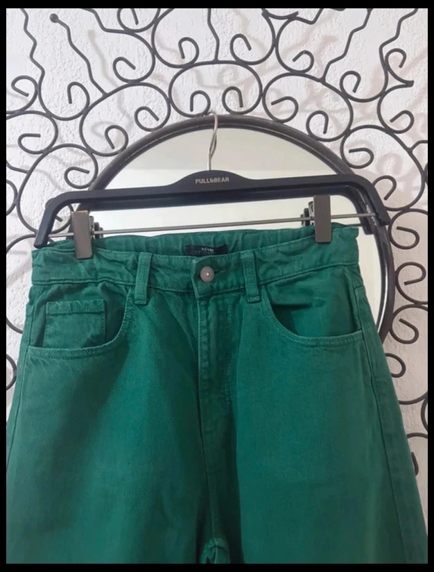 Jeans Verde Vibrante KIABI– Coleção Eco Design – photo 2